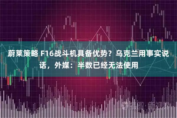 蔚莱策略 F16战斗机具备优势？乌克兰用事实说话，外媒：半数已经无法使用